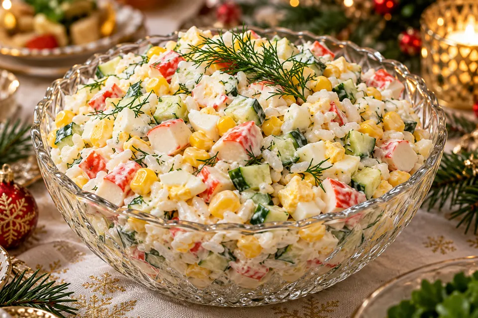 Крабовый салат