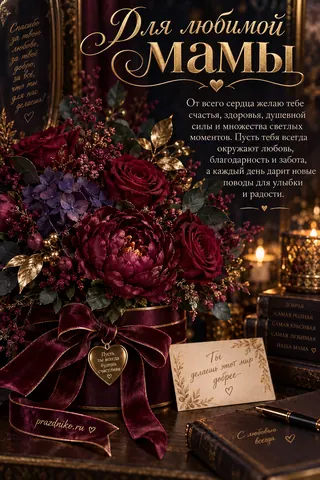 Открытка: День матери