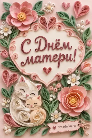 Открытка: День матери