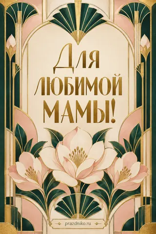 Открытка: День матери