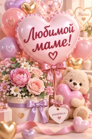 Открытка: День матери