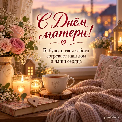 Открытка: День матери