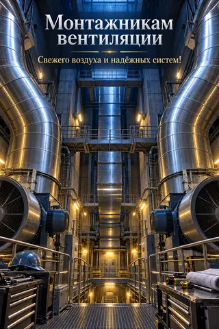 Открытка «День метростроителя» — монтажникам: Монтажникам вентиляции
Свежего воздуха и надёжных систем!
prazdniko.ru