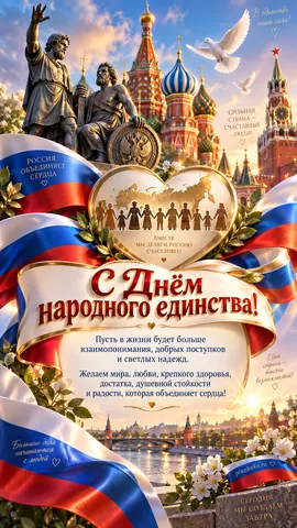 Открытка: День народного единства
