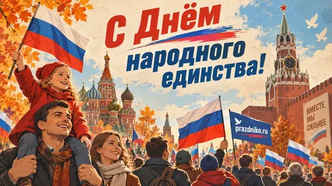Открытка: День народного единства