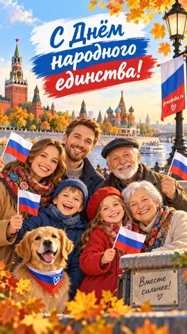 Открытка: День народного единства
