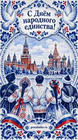 Открытка: День народного единства