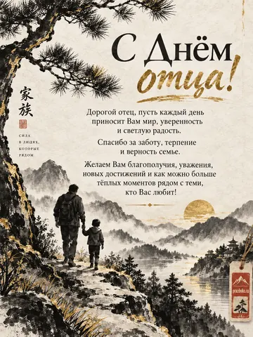 Открытка: День отца