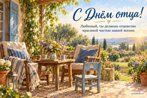Открытка: День отца
