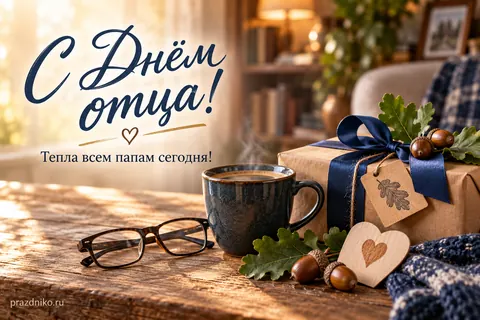 Открытка: День отца
