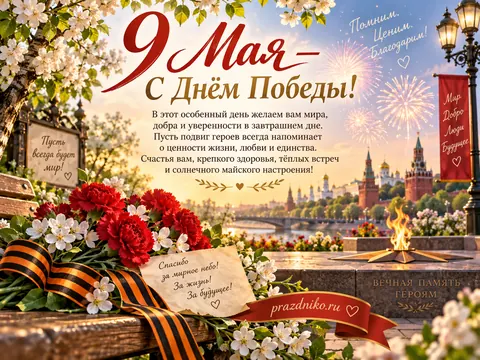 Открытка: День Победы