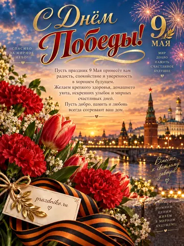 Открытка: День Победы