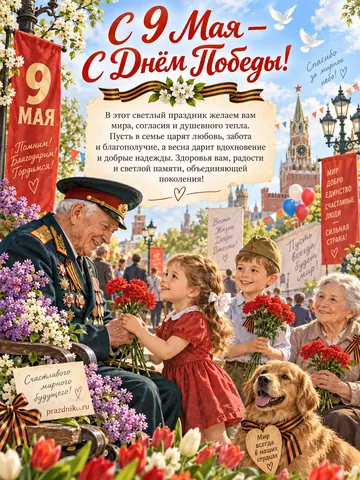 Открытка: День Победы