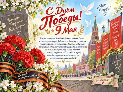 Открытка: День Победы