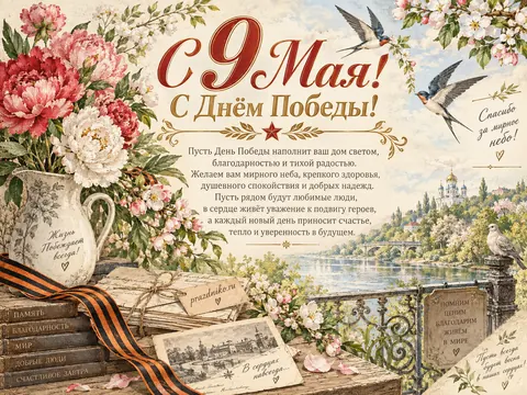 Открытка: День Победы