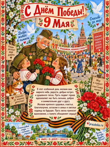 Открытка: День Победы