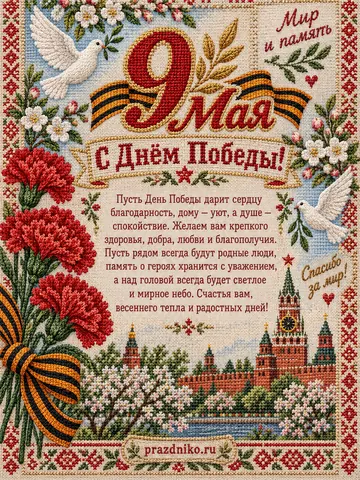 Открытка: День Победы