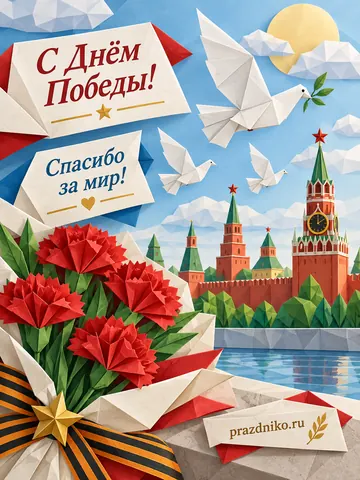 Открытка: День Победы