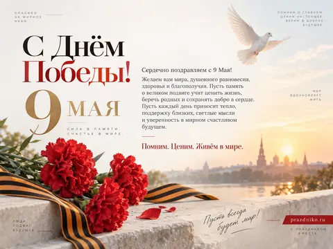 Открытка: День Победы