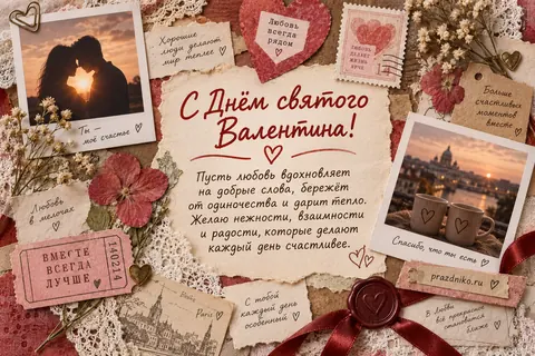 Открытка: День святого Валентина