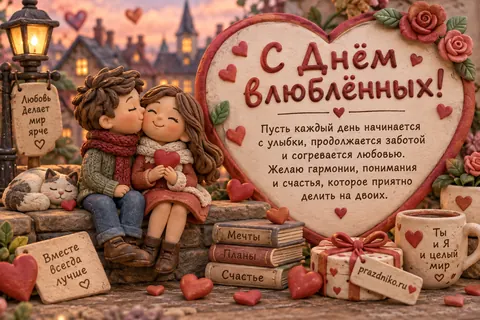 Открытка: День святого Валентина