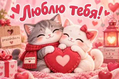 Открытка: День святого Валентина