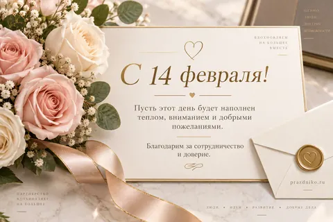 Открытка: День святого Валентина