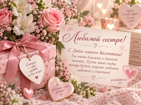 Открытка: День святого Валентина