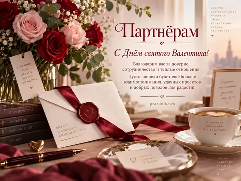 Открытка: День святого Валентина