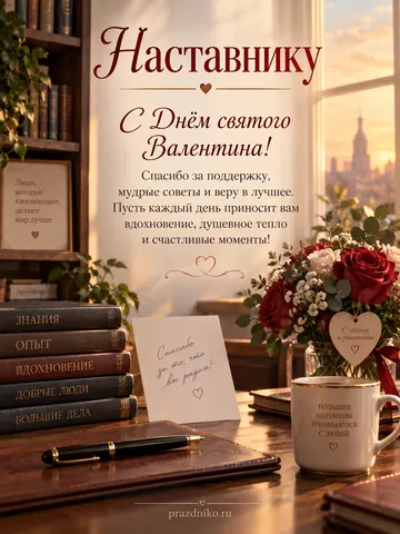 Открытка: День святого Валентина
