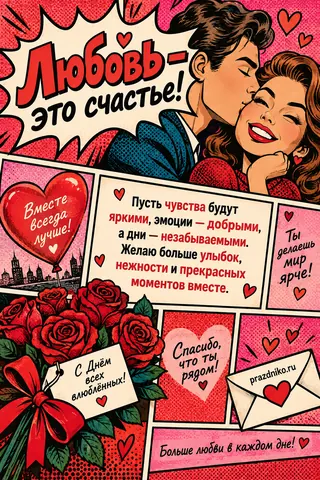 Открытка: День святого Валентина