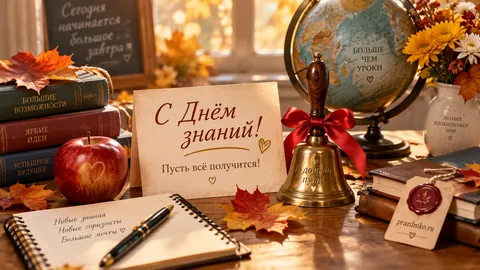 Открытка: День знаний