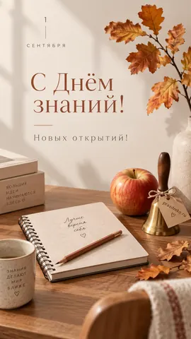 Открытка: День знаний