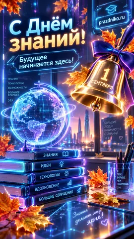 Открытка: День знаний