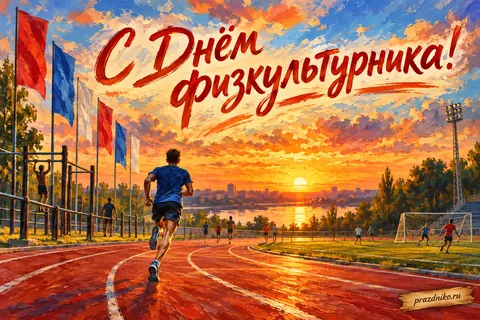 Открытка «Ильин день»: С Ильиным днём!
