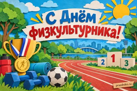 Открытка «Ильин день»: С Ильиным днём!
