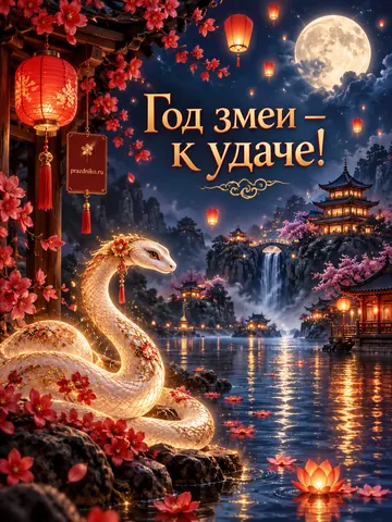 Открытка: Китайский Новый год