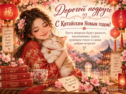Открытка: Китайский Новый год