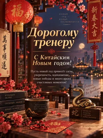 Открытка: Китайский Новый год