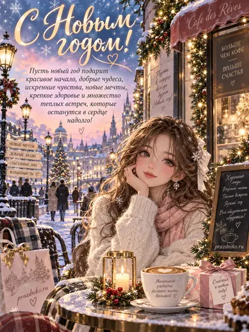 Открытка: Новый год