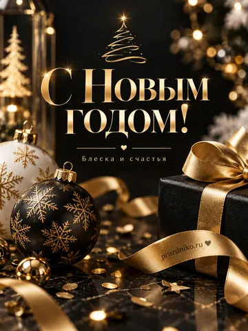 Открытка: Новый год