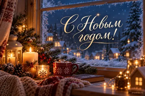 Открытка: Новый год