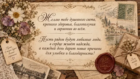 Открытка: Рождество Христово