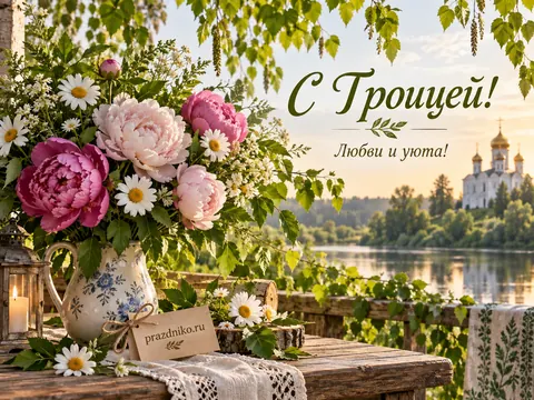 Открытка: День Святой Троицы