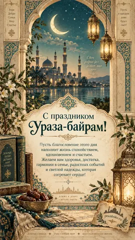 Открытка: Ураза-байрам