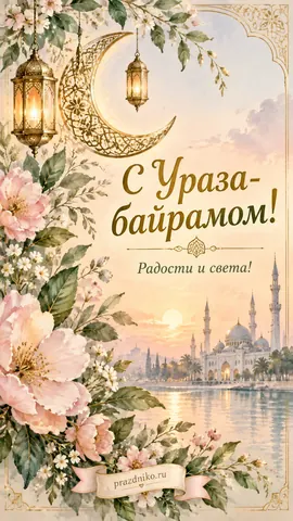 Открытка: Ураза-байрам